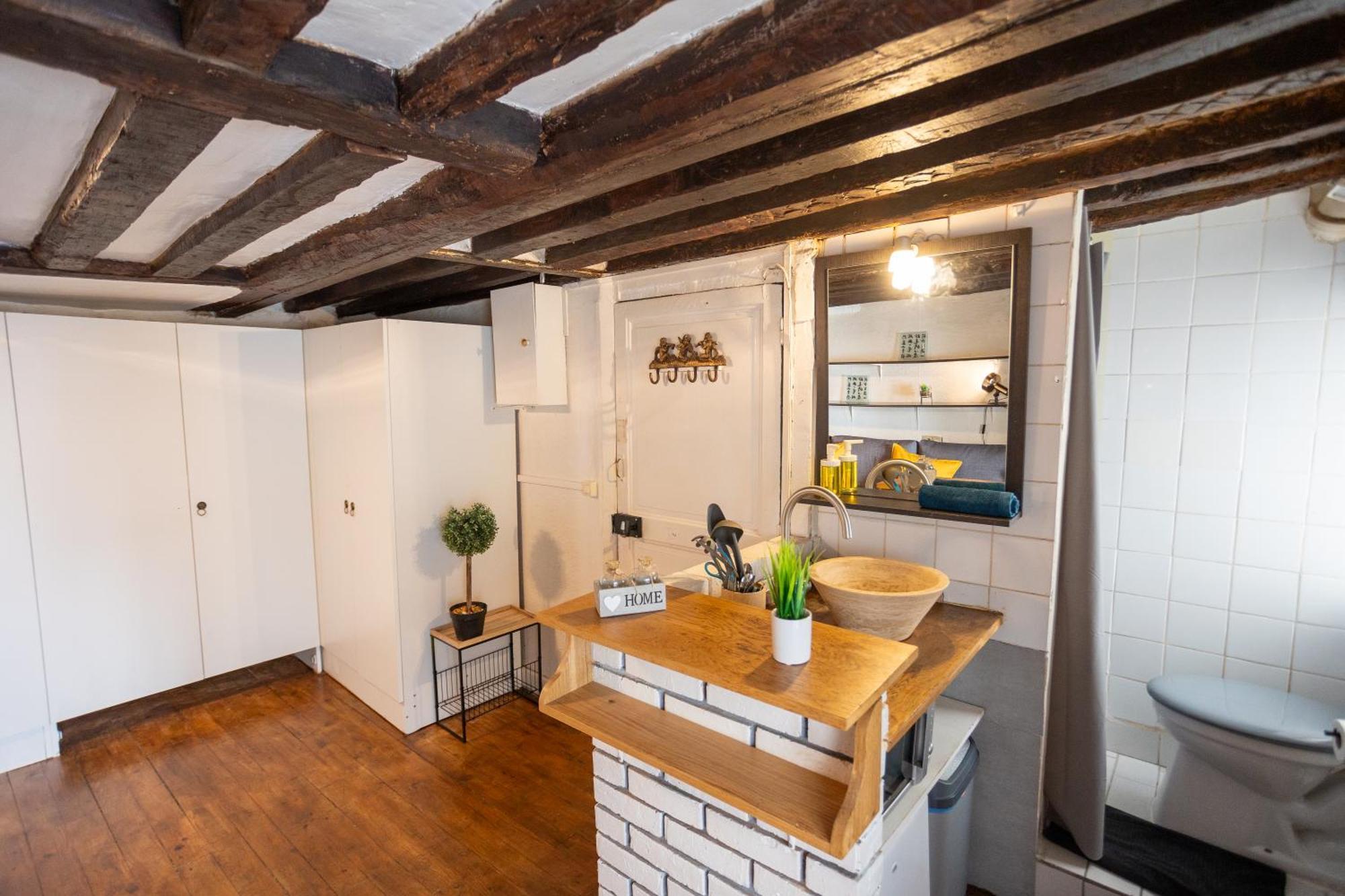 Studio Cosy Romantique En Plein Coeur De Paris Daire Dış mekan fotoğraf
